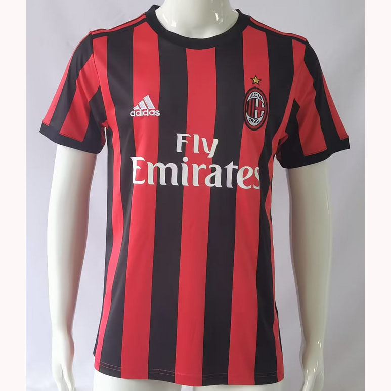 17-18 AC Milan Home - Click Image to Close